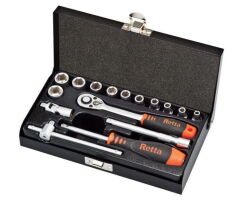 RETTA 1/4' ALTI KÖŞE LOKMA SETİ 16 PARÇA - RLT1604