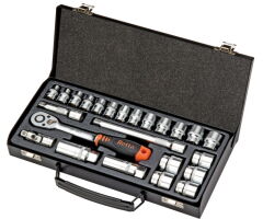 RETTA 3/8' ALTI KÖŞE LOKMA SETİ 24 PARÇA - RLT2402