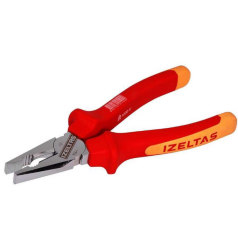 İZELTAŞ 1000V İZOLELİ ELEKTRİKÇİ KOMBİNE PENSE 180 MM  3020126180