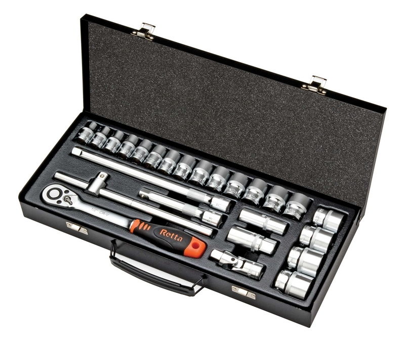 RETTA 1/2' 6 KÖŞE SAE-INCH LOKMA SETİ 25 PARÇA - RLT2504