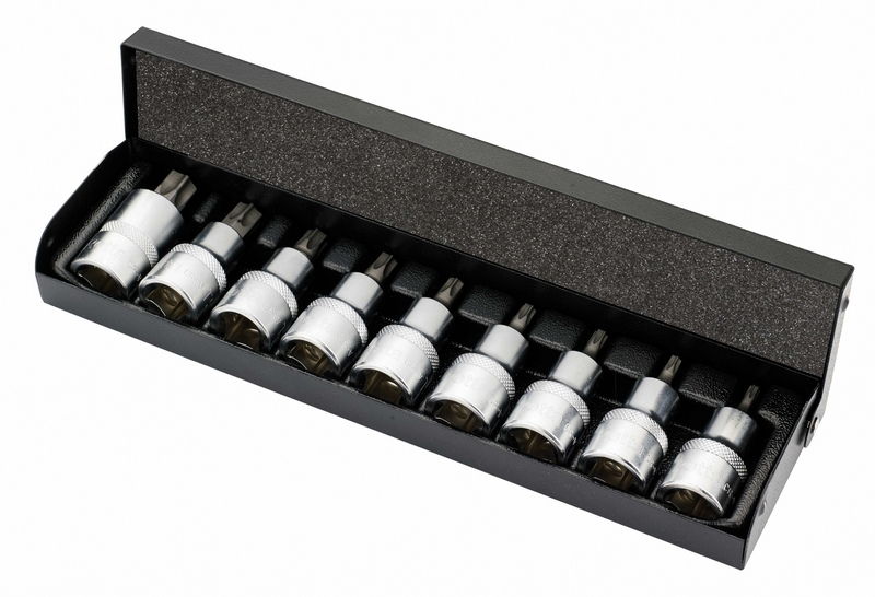 RETTA 1/2' KISA LOKMALI TORX SETİ 9 PARÇA - RKT2060