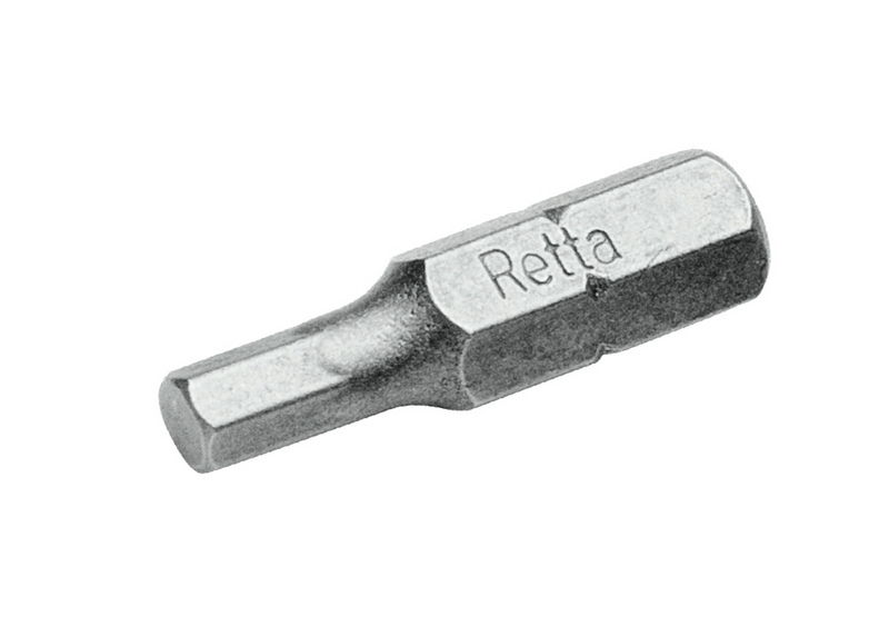 RETTA 1/4' BİTS ALLEN 1/8 X 25 MM - RAI0180