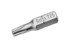 RETTA 1/4' BİTS TORX T 27 25 MM (6 KÖŞE) DELİKLİ - RBT1027