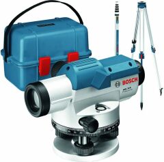 BOSCH GOL 32D OPTİK HIZALAMA/NİVELMAN + BT160 TRİPOD VE GR500 MİRA 0601068502