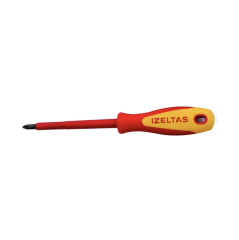 İZELTAŞ 1000V İZOLELİ ELEKTRİKÇİ YILDIZ UÇLU TORNAVİDA 4.5X80 4145184580