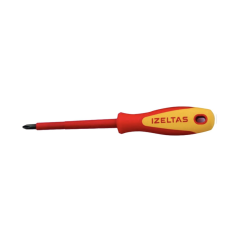 İZELTAŞ 1000V İZOLELİ ELEKTRİKÇİ YILDIZ UÇLU TORNAVİDA 6X100 4145186100