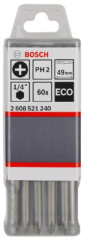 BOSCH ECO PH2 VİDALAMA UCU 49 MM 60 LI KUTU 2 608 521 240