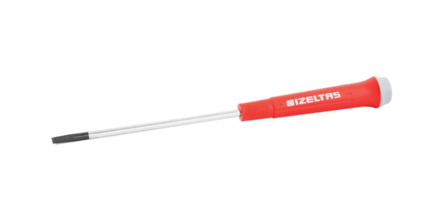 İZELTAŞ ELEKTRONİKÇİ TİP KLEMENS DÜZ UÇLU TORNAVIDA 4X80  4500170480