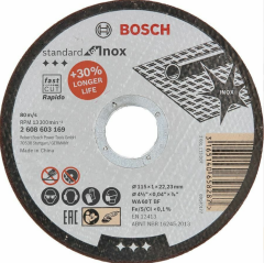 BOSCH 115X1 INOX KESME TAŞI 2 608 603 169