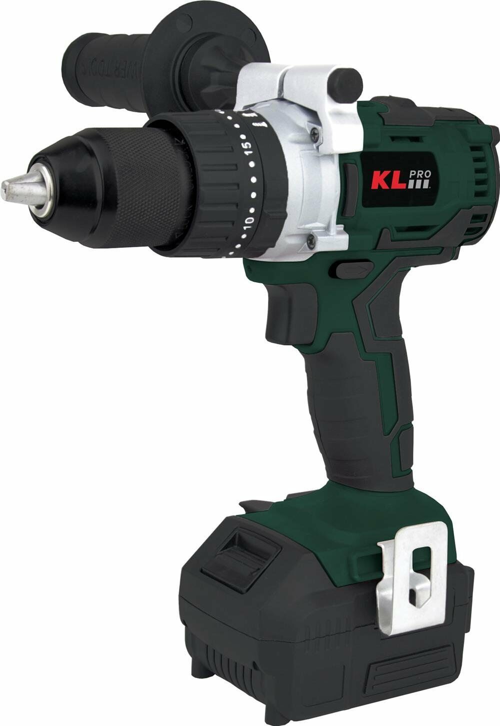 KL PRO KLDM18B-50 18 V 5.0 AH SAJLI DARBELİ VİDALAMA MATKAP KÖMÜRSÜZ