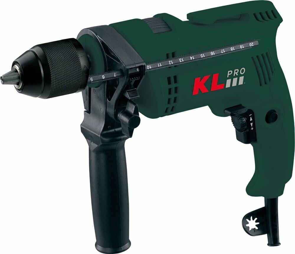 KL PRO KLDM1305 800W 13 MM PROFESYONEL DARBELİ MATKAP