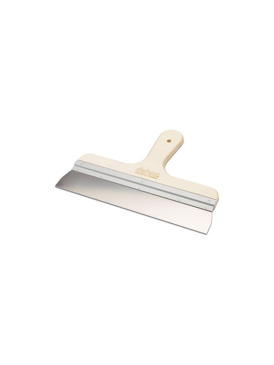 DEKOR 047 EĞRİ SAPLI SPATULA AHŞAP SAPLI 30 CM