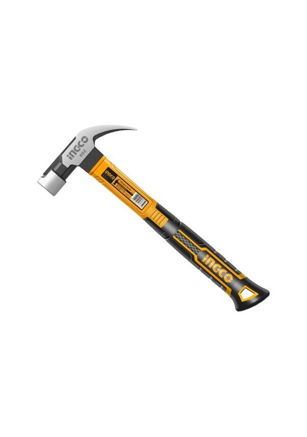 INGCO HCHD0166 ENDÜSTRİYEL FİBERGLASS SAPLI ÇATAL ÇEKİÇ 450 GR