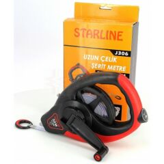 STARLİNE J306 SAPLI ÇELİK ŞERİT METRE 30MT X 13MM