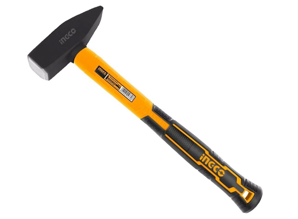 INGCO HMH881000 FİBERGLAS SAPLI MAKİNİST ÇEKİÇ 1000 GR
