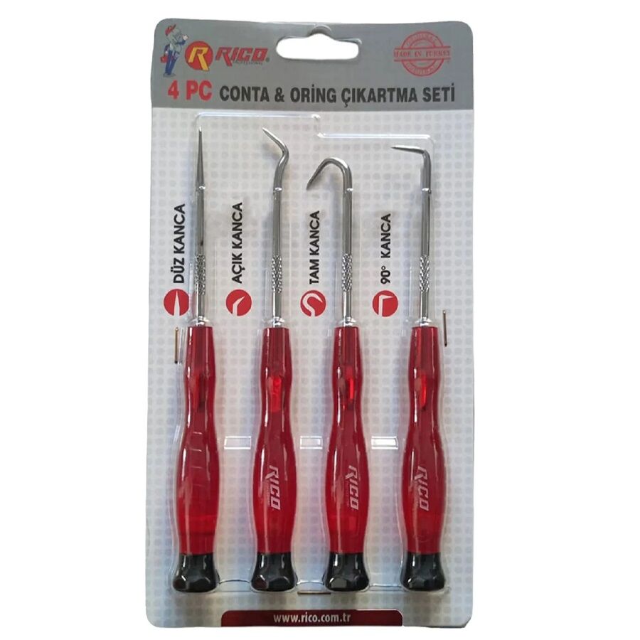 RİCO 4 PC CONTA VE ORİNG ÇIKARMA SETİ 003-KK1973