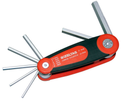 İZELTAŞ KASET ALLEN ANAHTAR TAKIMI 7 PARÇA (2,5MM-10MM)   4912003107