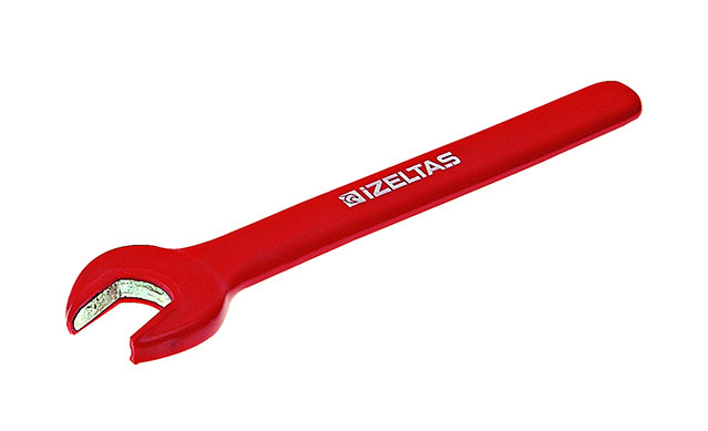 İZELTAŞ SÜPER İZOLE ÇATAL BİR AĞIZ ANAHTAR 19 MM  0255010019